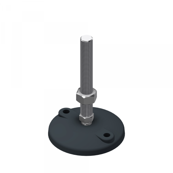 NOGA M16 D100 Z LUKNJAMI ZA PRITRDITEV L=150mm