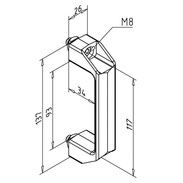 ROČAJ 120 ESD, ČRN