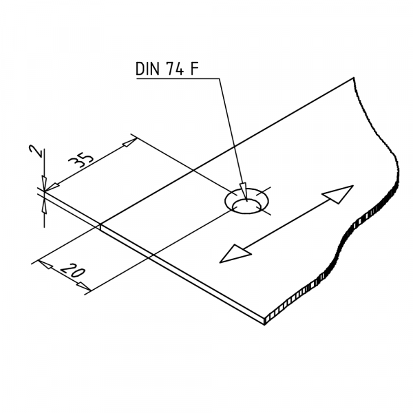 DRSNA PLOČEVINA Z LUKNJAMI -  NERJAVEČA