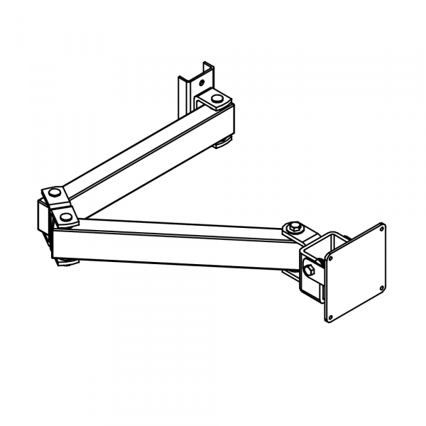 Monitor support without keyboard shelf 75