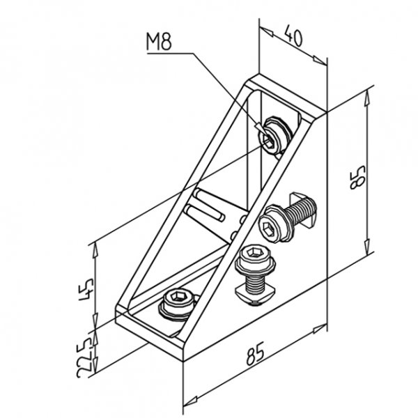 KOTNIK 45X90 GD-Z ESD