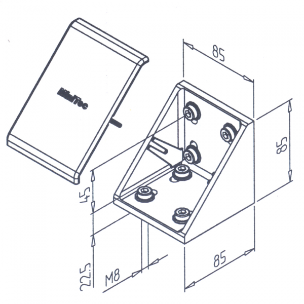 KOTNIK 90 GD-Z Z VZMETNIMI MATICAMI