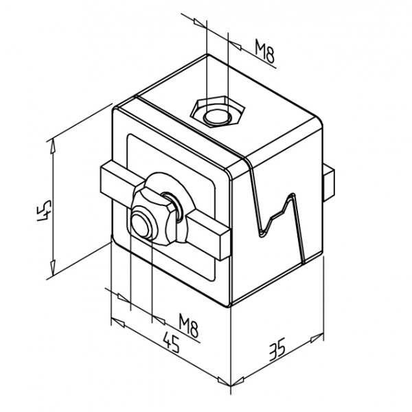 VMESNI SPOJNI BLOK 45