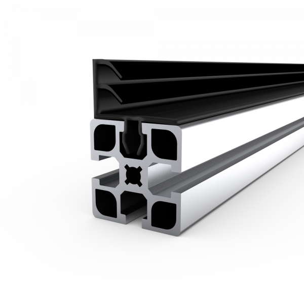 PODPORNI PROFIL ZA ZMANJŠEVANJE HRUPA, ČRN