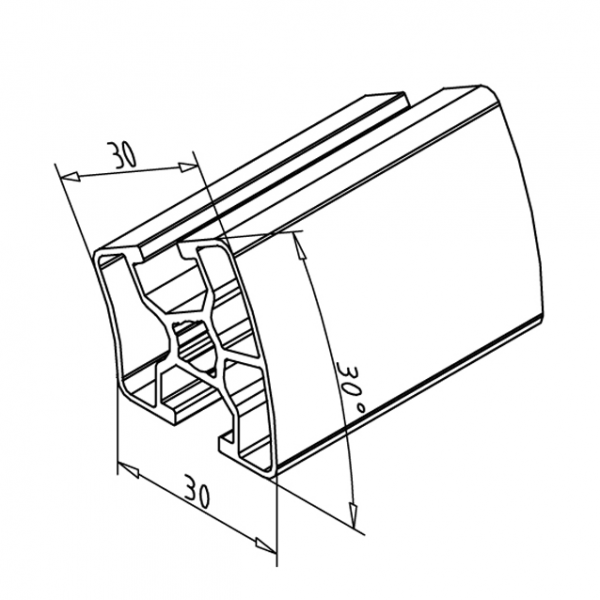PROFIL 30 R 30°