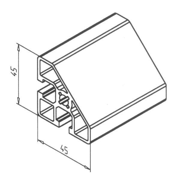 PROFIL 45/45°