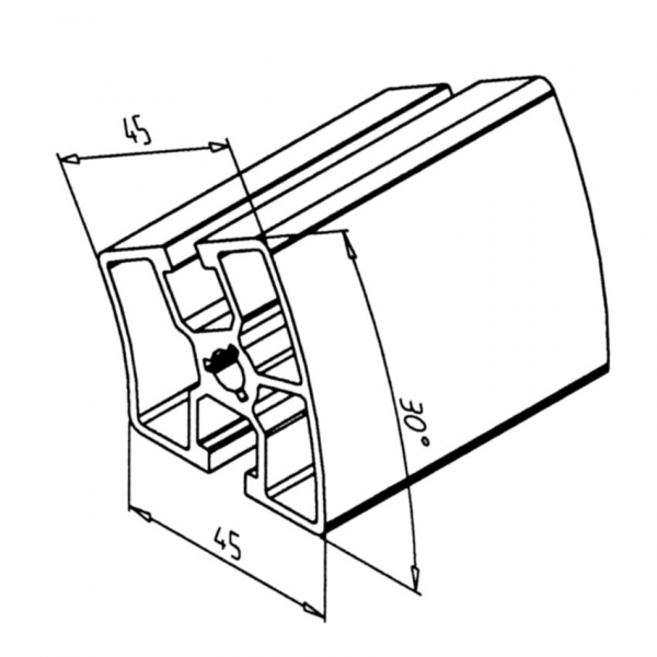 PROFIL 45 R 30°