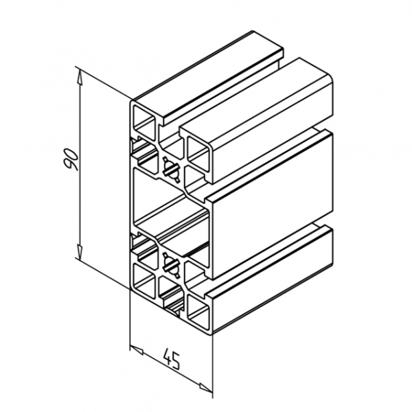 PROFIL 45X90 2G