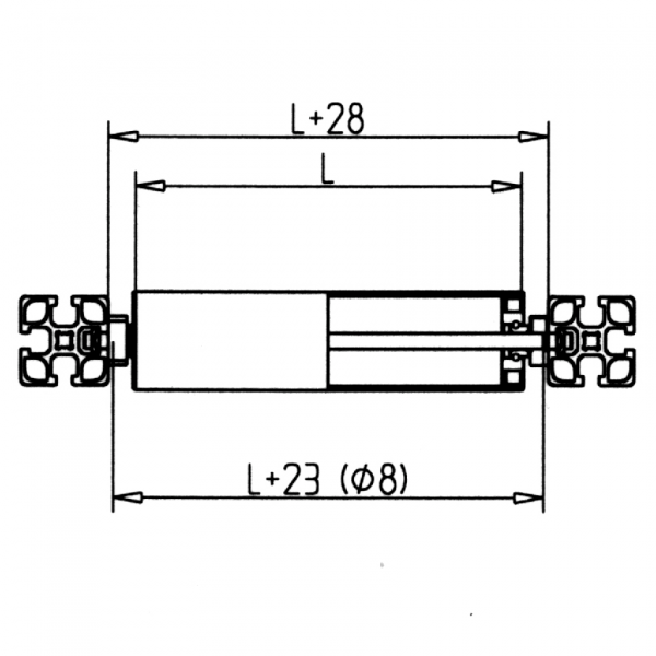 SET LEŽAJEV ZA VALJ S36