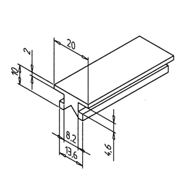 PROFIL DRSNI STRANSKE OGRAJICE RAVEN