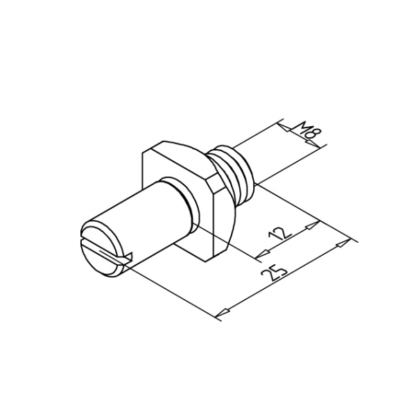 ZAPIRALNI ČEP 25 NERJAVEČ