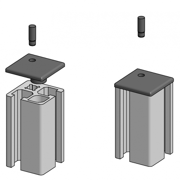 ČEP POKROVA PROFILOV 10 KOSOV