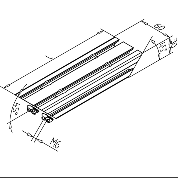 OJAČITVENI ELEMENT 30X60 L=300mm