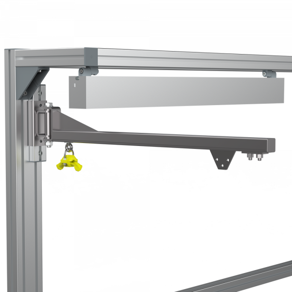 Swivel arm, C-rail 30, conductive