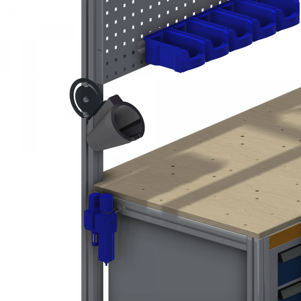 GUMIJAST TOK ZA ODLAGANJE ORODJA -  Z NOSILCEM