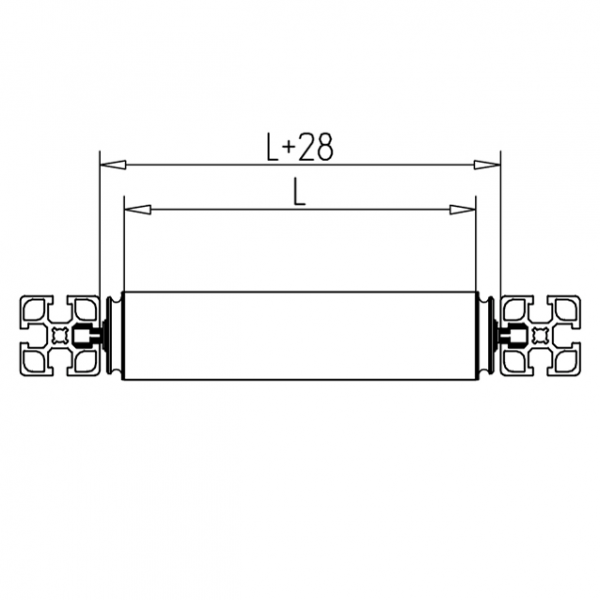 CEV ZA VALJ PVC 50-25