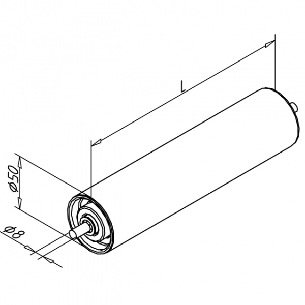CEV ZA VALJ PVC S 50-25