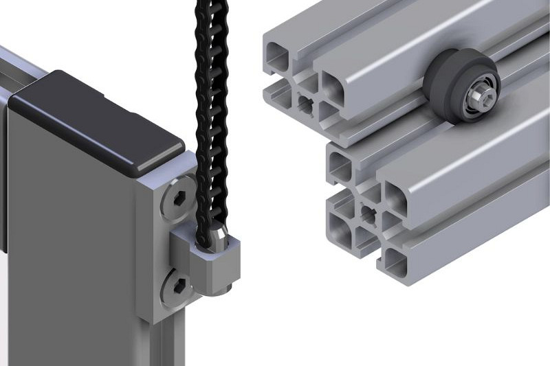 Elementi za dvižna in drsna vrata